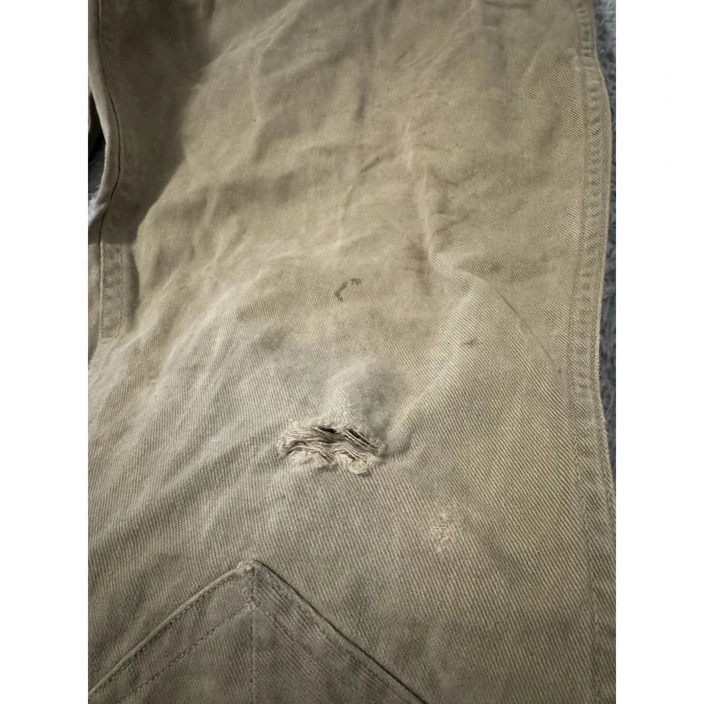 Men's VTG 30s 40s Boy Scout Khaki Breeches / Button Fly‎ Pants 1930s